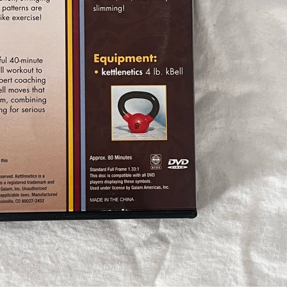 Kettlenetics Slim and Tone - 3 kBell Workouts On 2 DVDs Fitness Exercise Khai - Picture 8 of 8